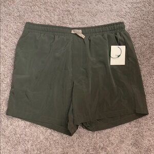 Cadets Men’s Le Club Shorts in Green SZ XL NWT